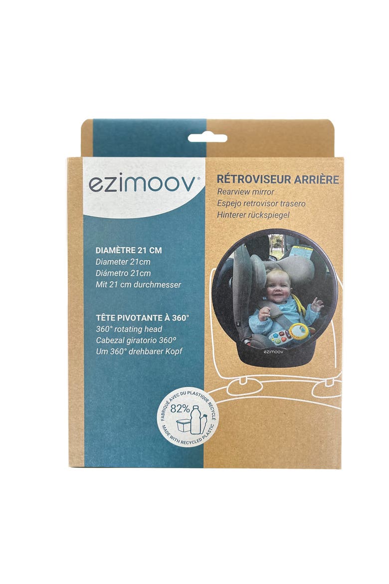 Ezi Mirror Round, Alternate, color, Black