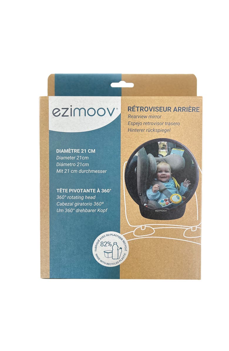 ezimoov Ezi Mirror Round, Alternate, color, Black
