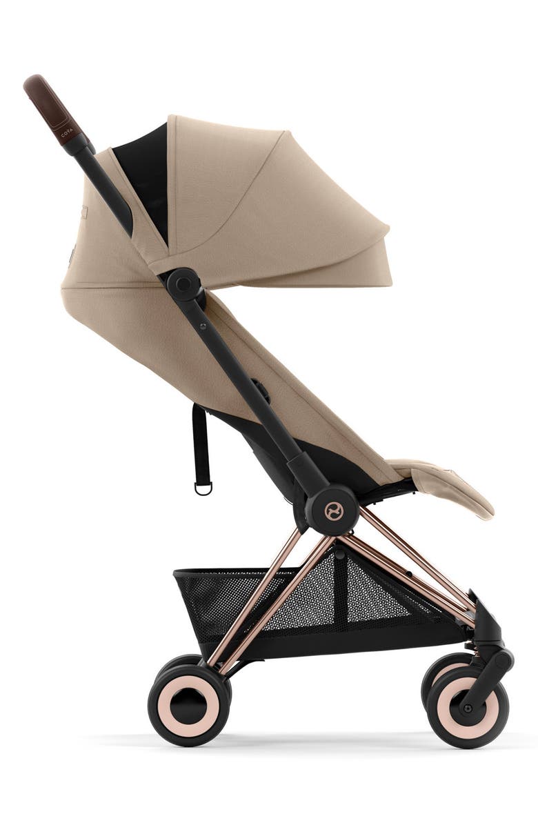 CYBEX Coya Compact Lightweight Travel Stroller, Alternate, color, Cozy Beige