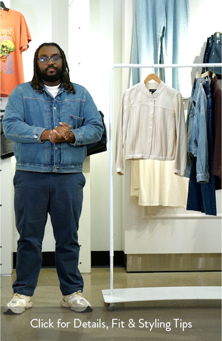 Pleated Bomber Jacket, sales video thumbnail