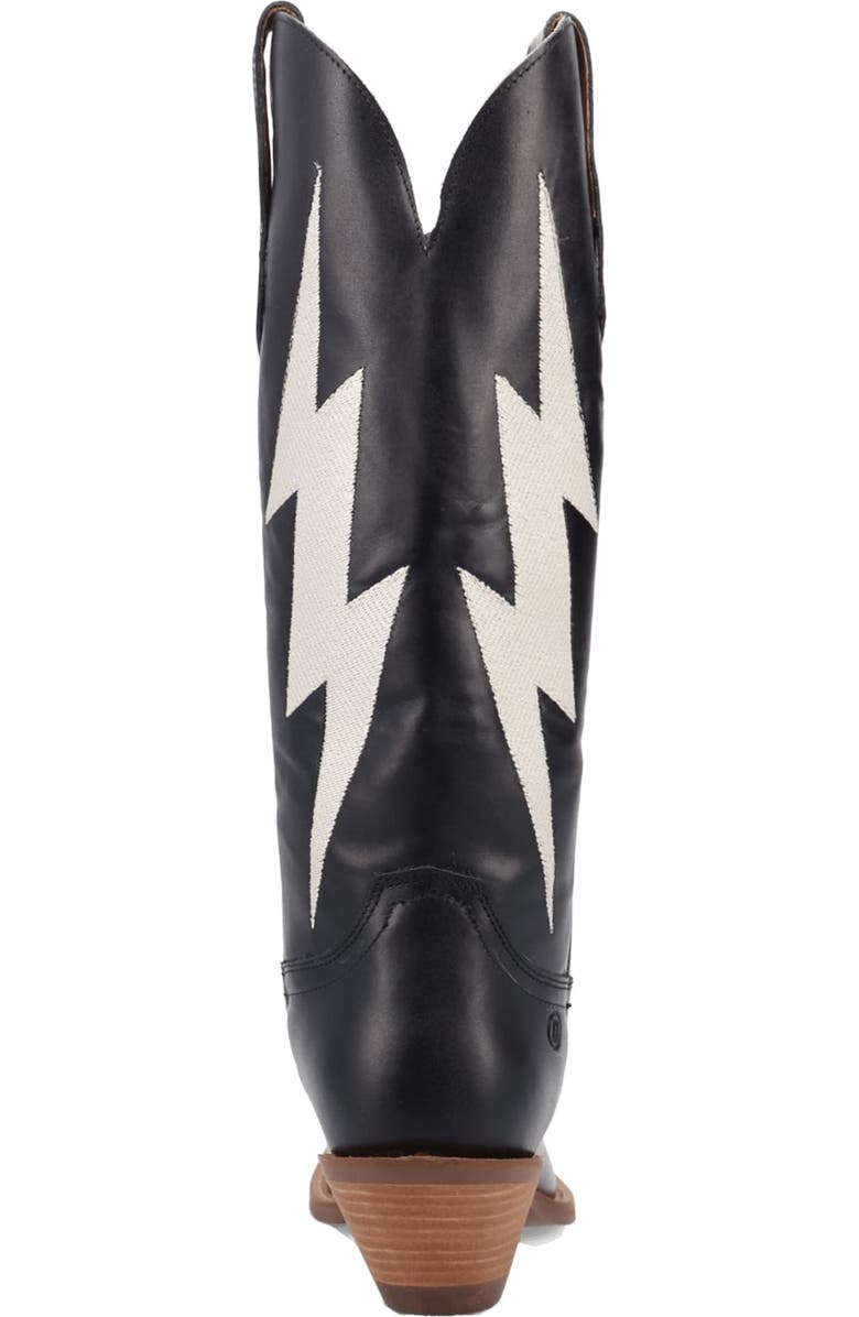 Dingo Thunderbolt Western Boot, Alternate, color, Black