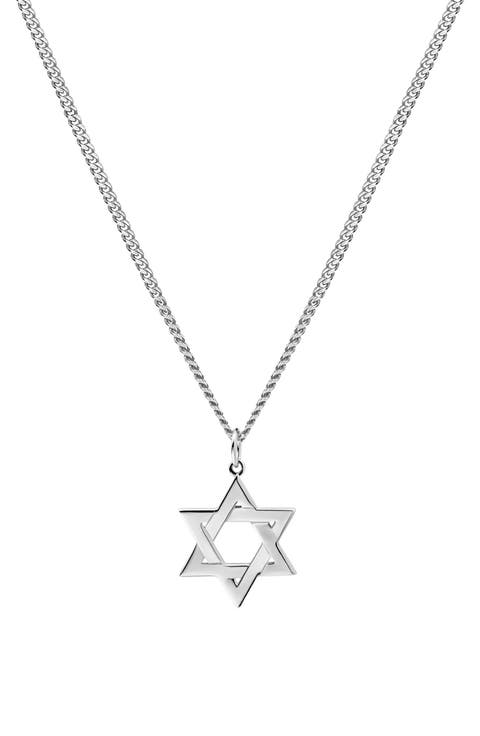 Star of David Pendant Necklace