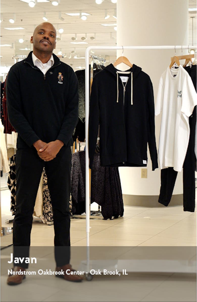 Midweight Terry Slim Zip Hoodie, sales video thumbnail