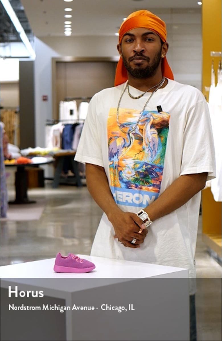 Kids' Wool Runner Sneaker, sales video thumbnail