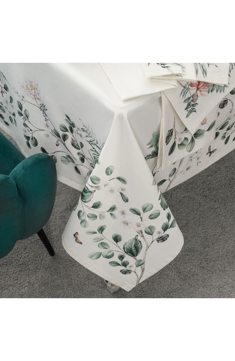 Togas Alfabia Tablecloth, Alternate, color, White