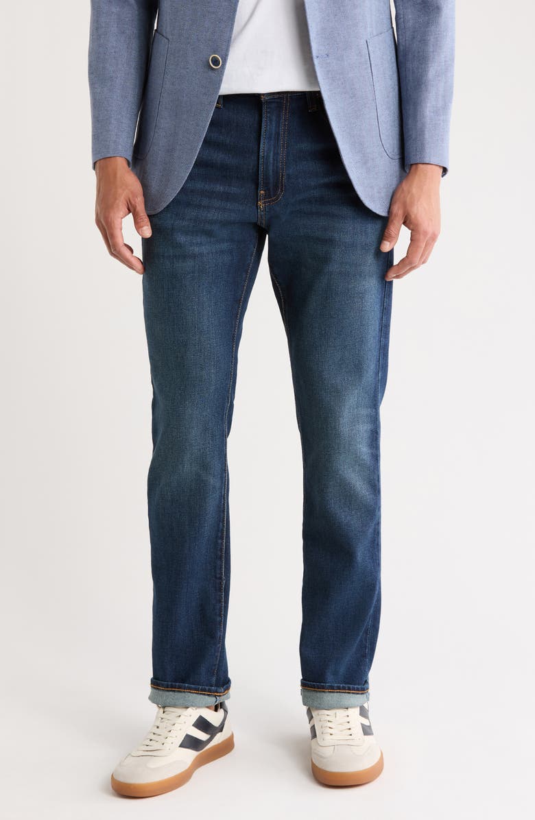 Lucky Brand 121 Slim Straight Jeans, Main, color, Royal Yacht