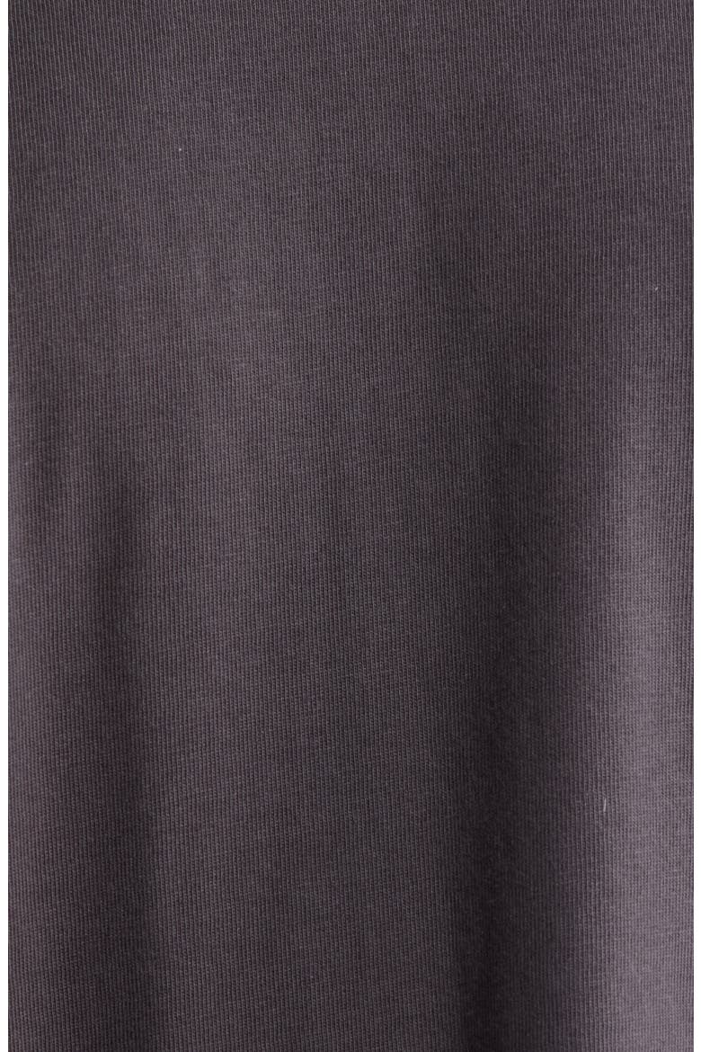 Layered Look Cotton T-Shirt, Alternate, color, BLACK FADED