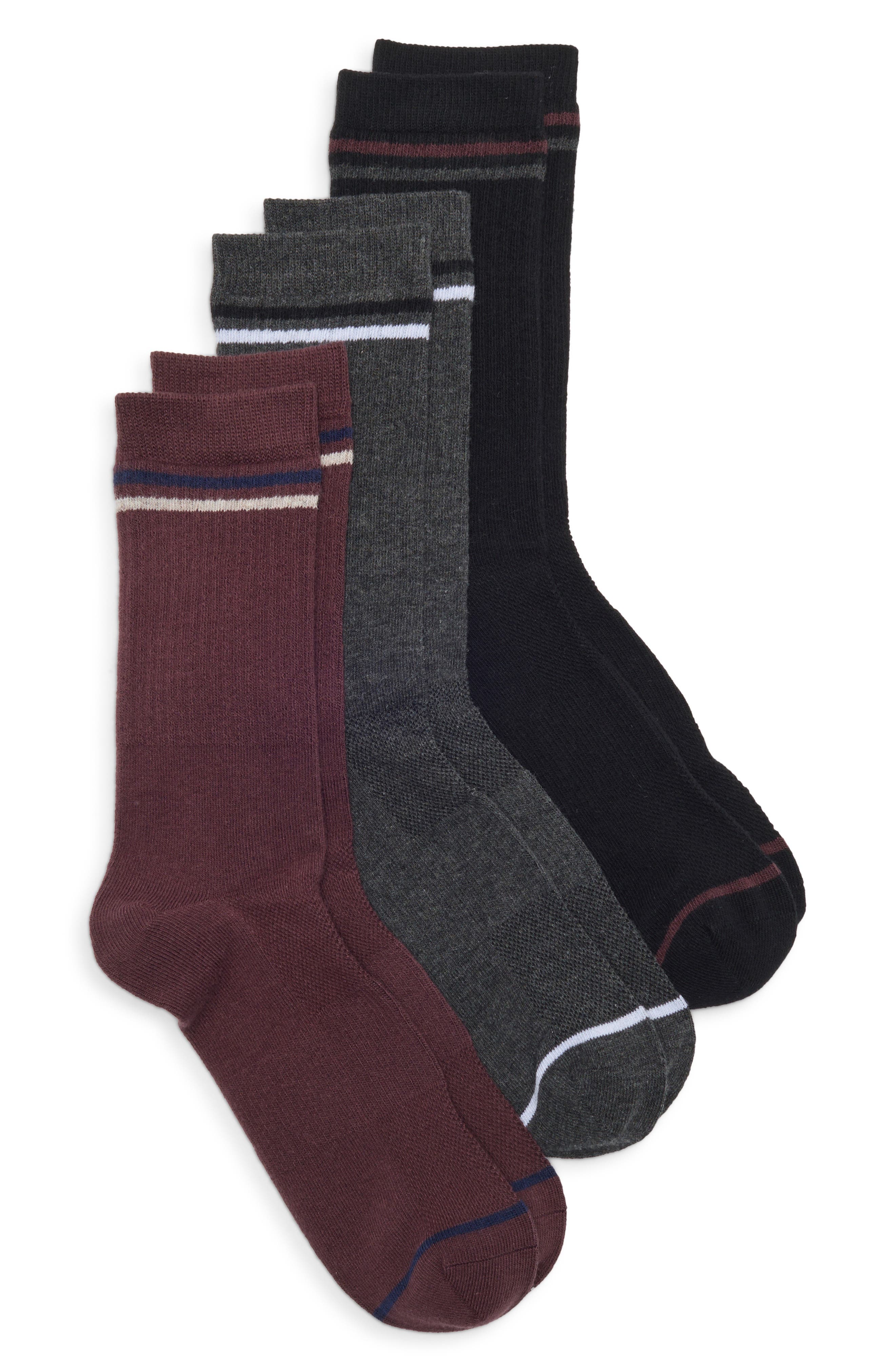 selected BURGUNDY- BLACK MULTI