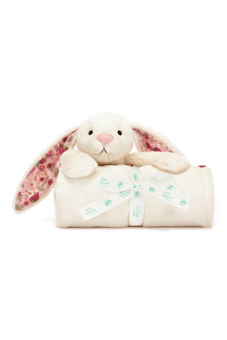 Blosson Berry Bunny Blankie, Alternate, color, MULTI