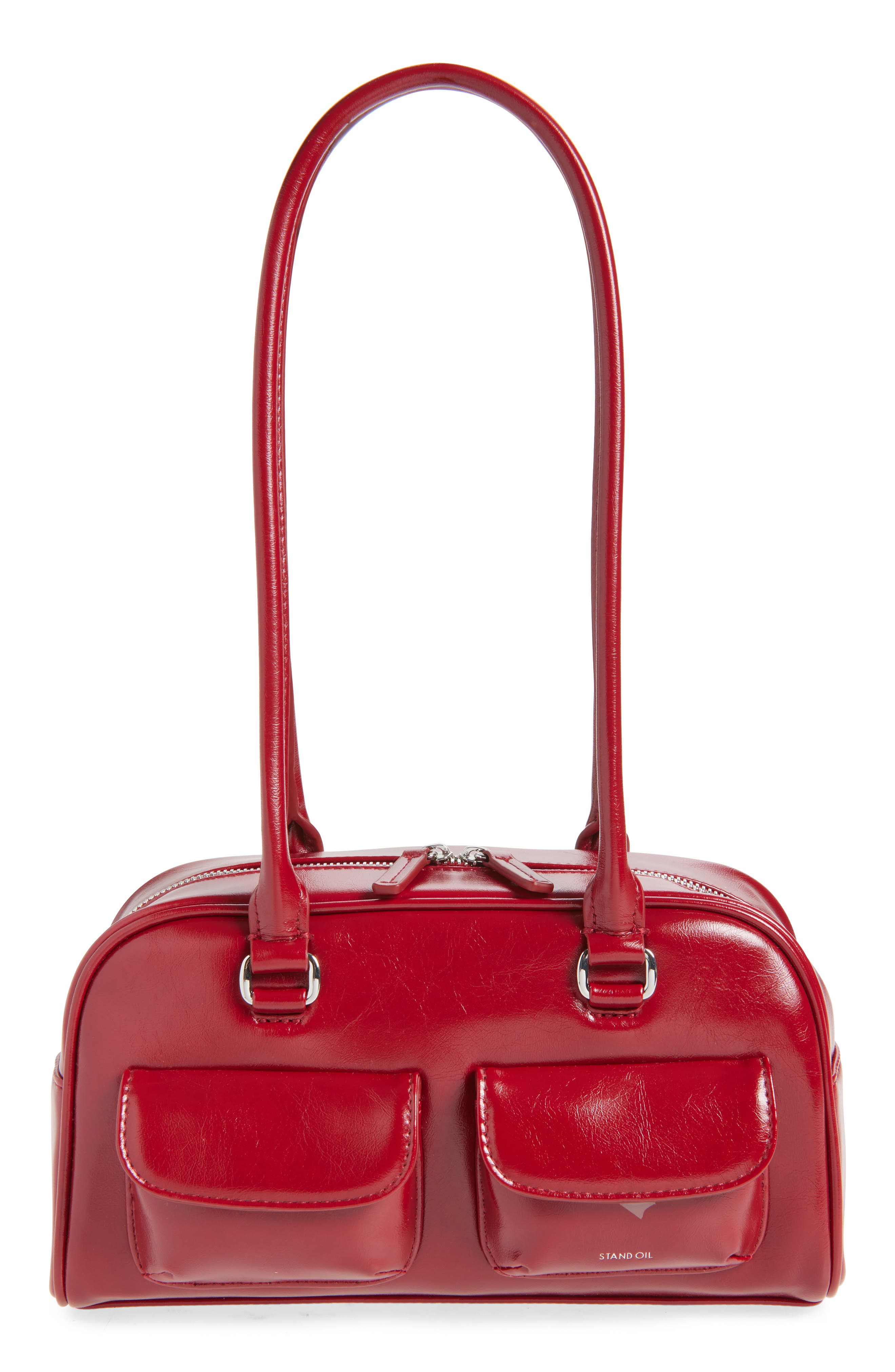 Stand Oil Chubby Bag in Red Wine 