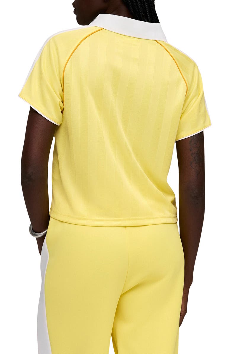 PUMA T7 Relaxed Soccer Polo, Alternate, color, Lemon Meringue