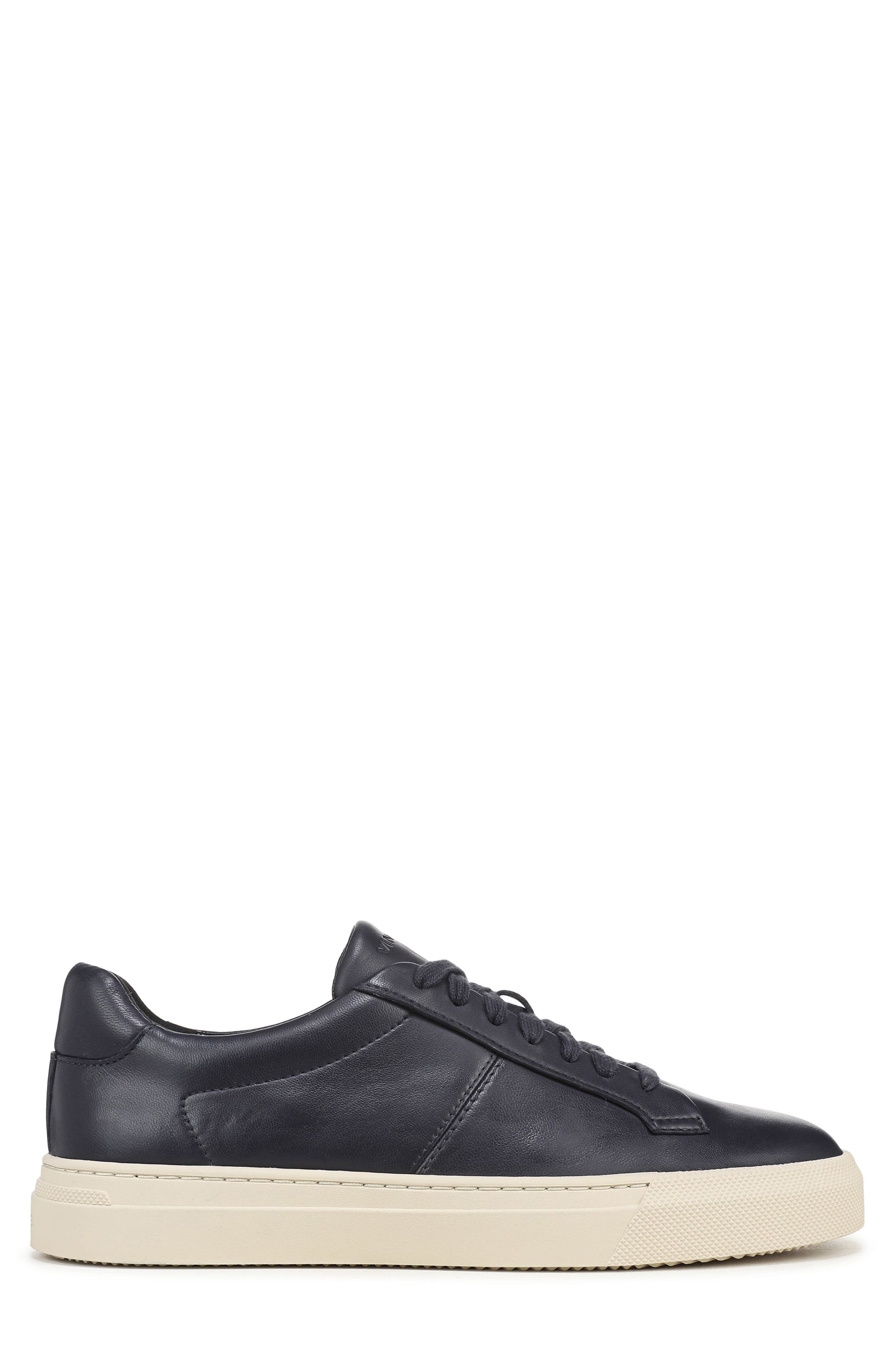 Lomas Leather Sneaker, Alternate, color, COASTAL
