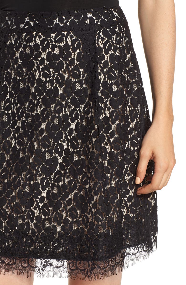 GIBSONLOOK Gibson x Glam Squad Lace Skirt, Alternate, color, 