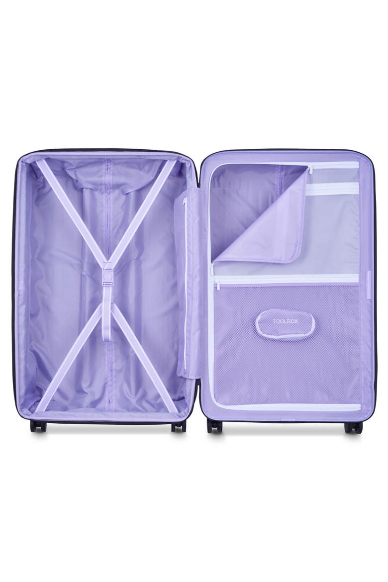 Spin Me Away 2 Piece 20" Carry On Spinner & 29" Large Spinner Set, Alternate, color, Lavender