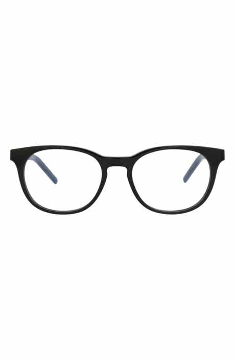 Saint Laurent 52mm Oval Optical Glasses