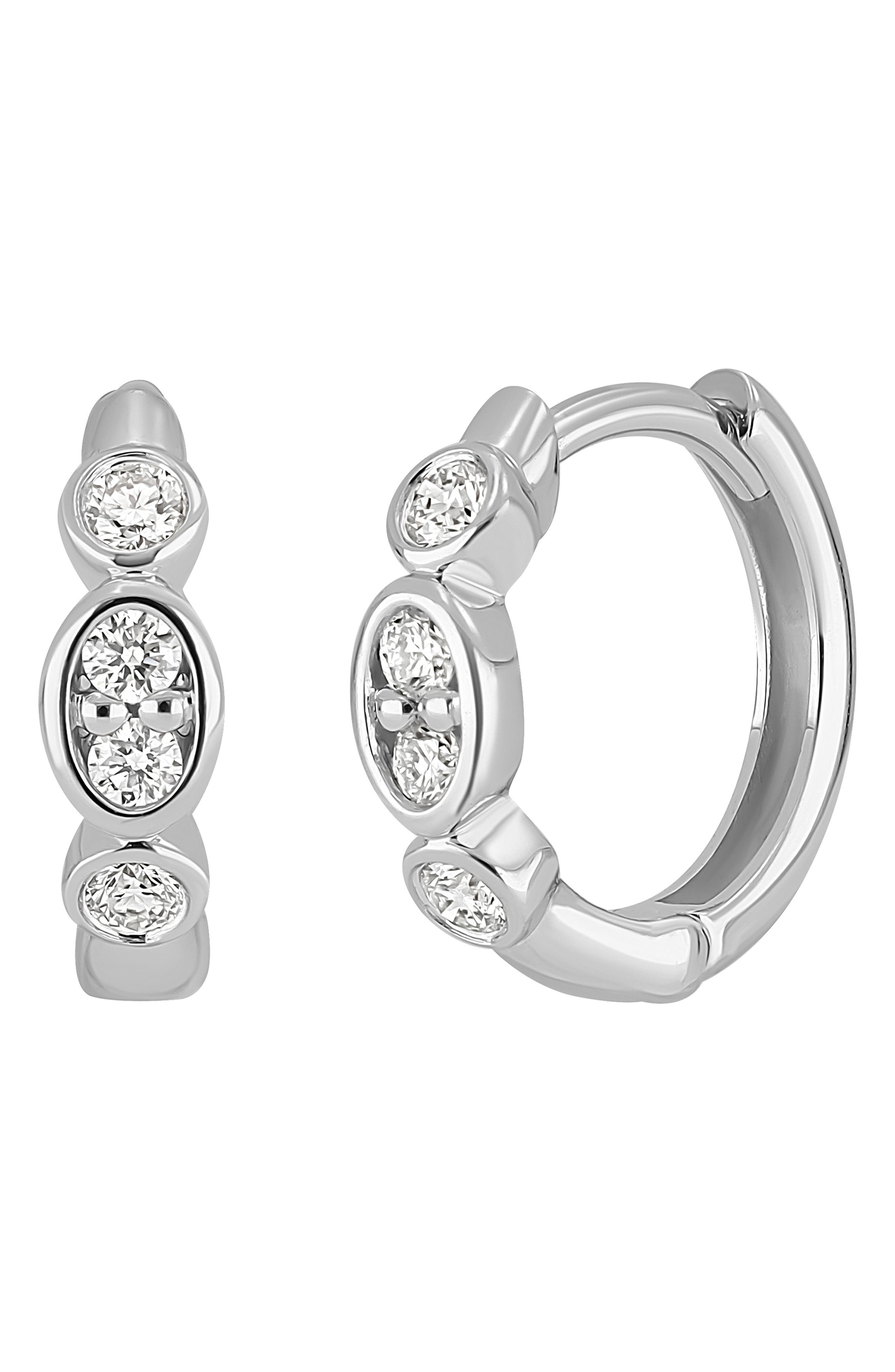 Monaco Diamond Huggie Hoop Earrings (Nordstrom Exclusive)