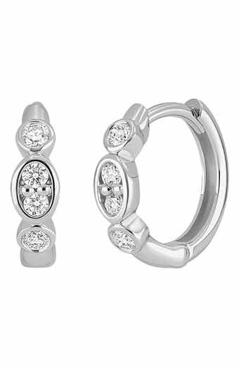 Monaco Diamond Huggie Hoop Earrings (Nordstrom Exclusive)
