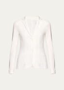 Majestic Filatures Soft Touch Two Button Blazer