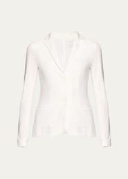 Majestic Filatures Soft Touch Two Button Blazer