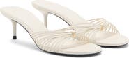 MANGO Kitten Heel Slide Sandal