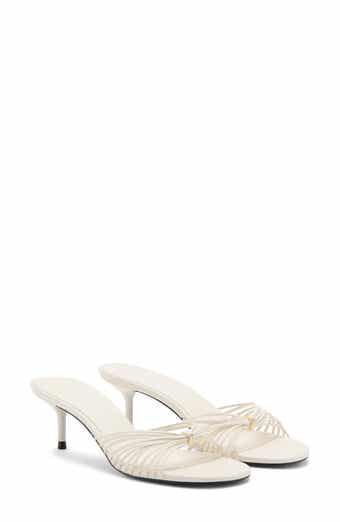 Kitten Heel Slide Sandal