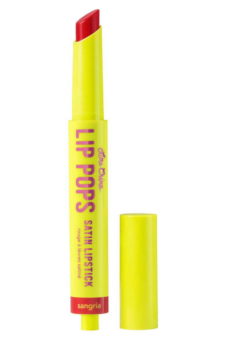 Lip Pops Satin Lipstick, Main, color, SANGRIA