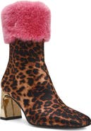 Betsey Johnson Vita Faux Fur Cuff Bootie