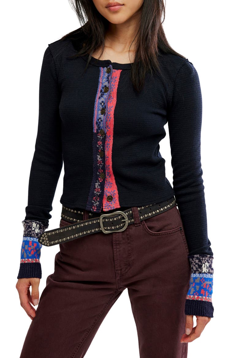 Noa Cardigan, Main, color, CHARCOAL COMBO