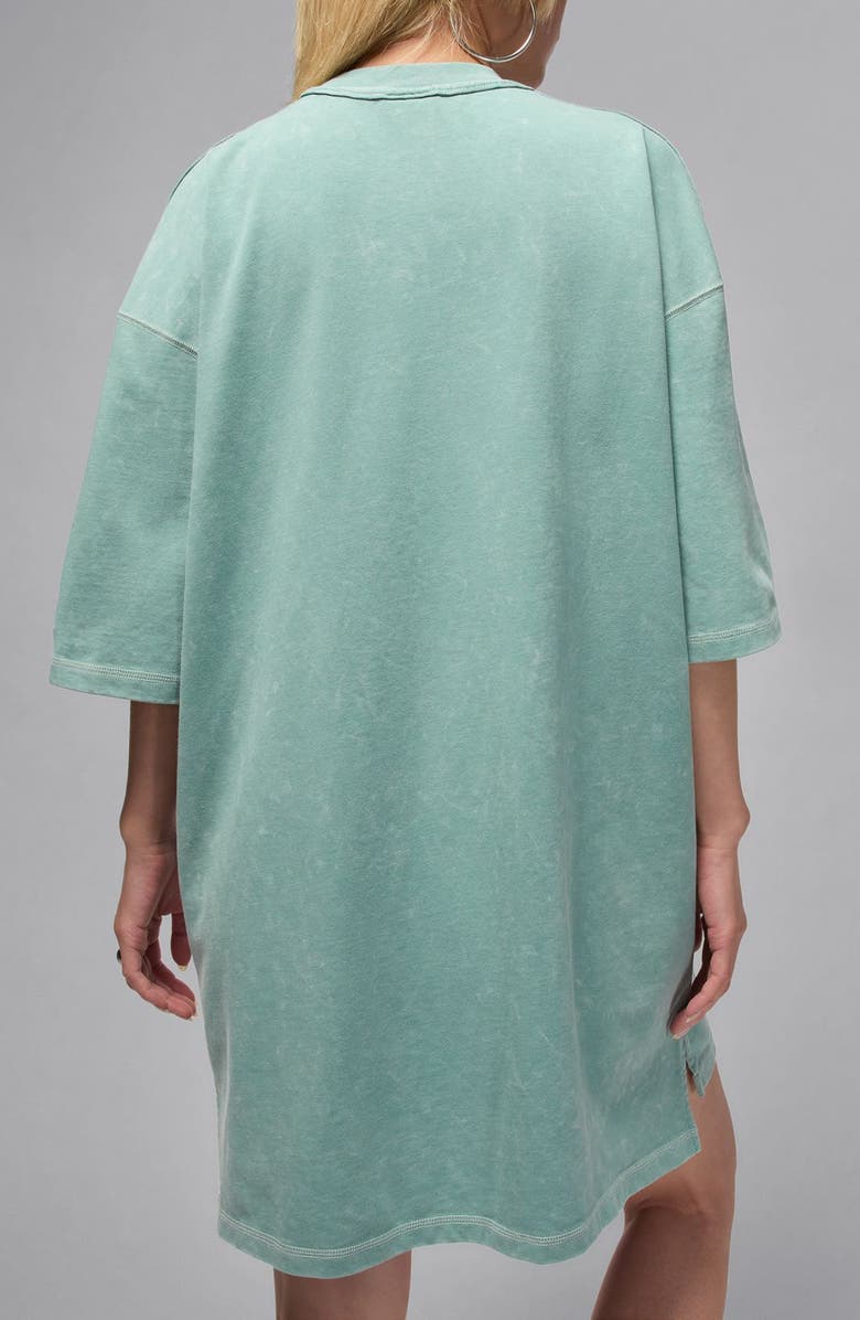 Jordan Flight Oversize Graphic T-Shirt Dress, Alternate, color, Cannon/ Sail