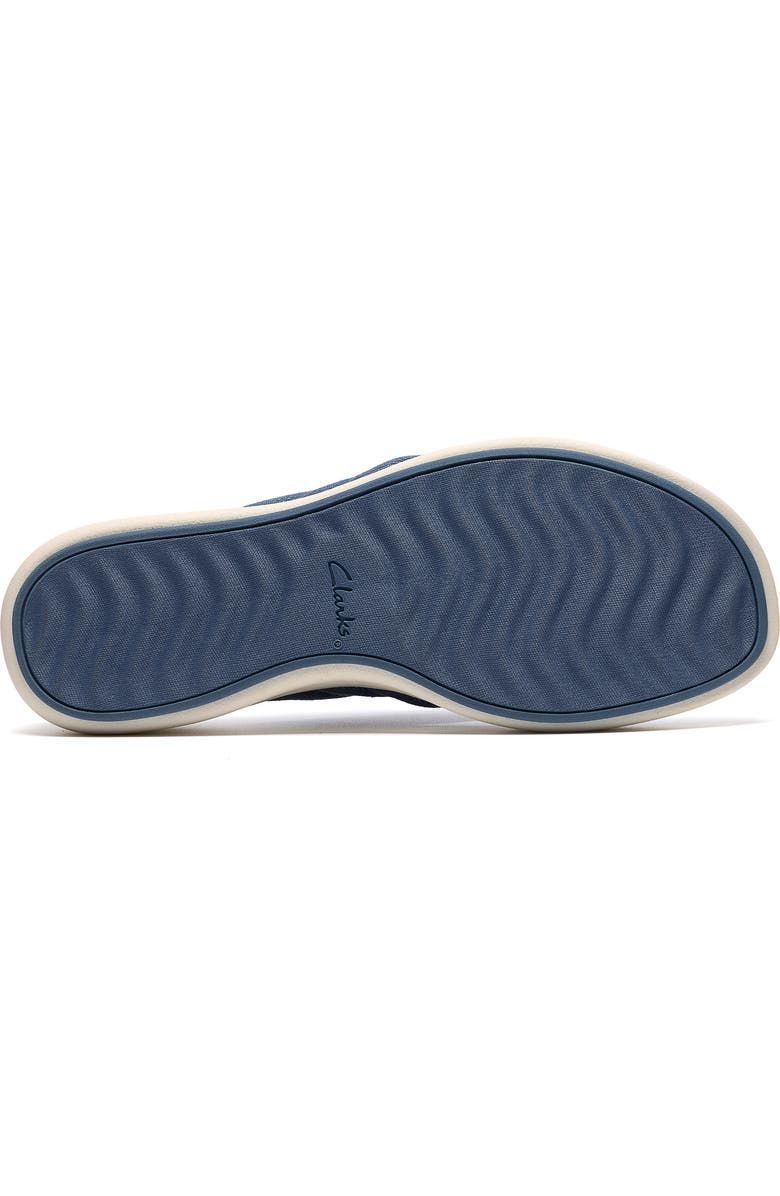 Clarks<sup>®</sup> Drift Carmen Wedge Flip Flop, Alternate, color, Blue Grey