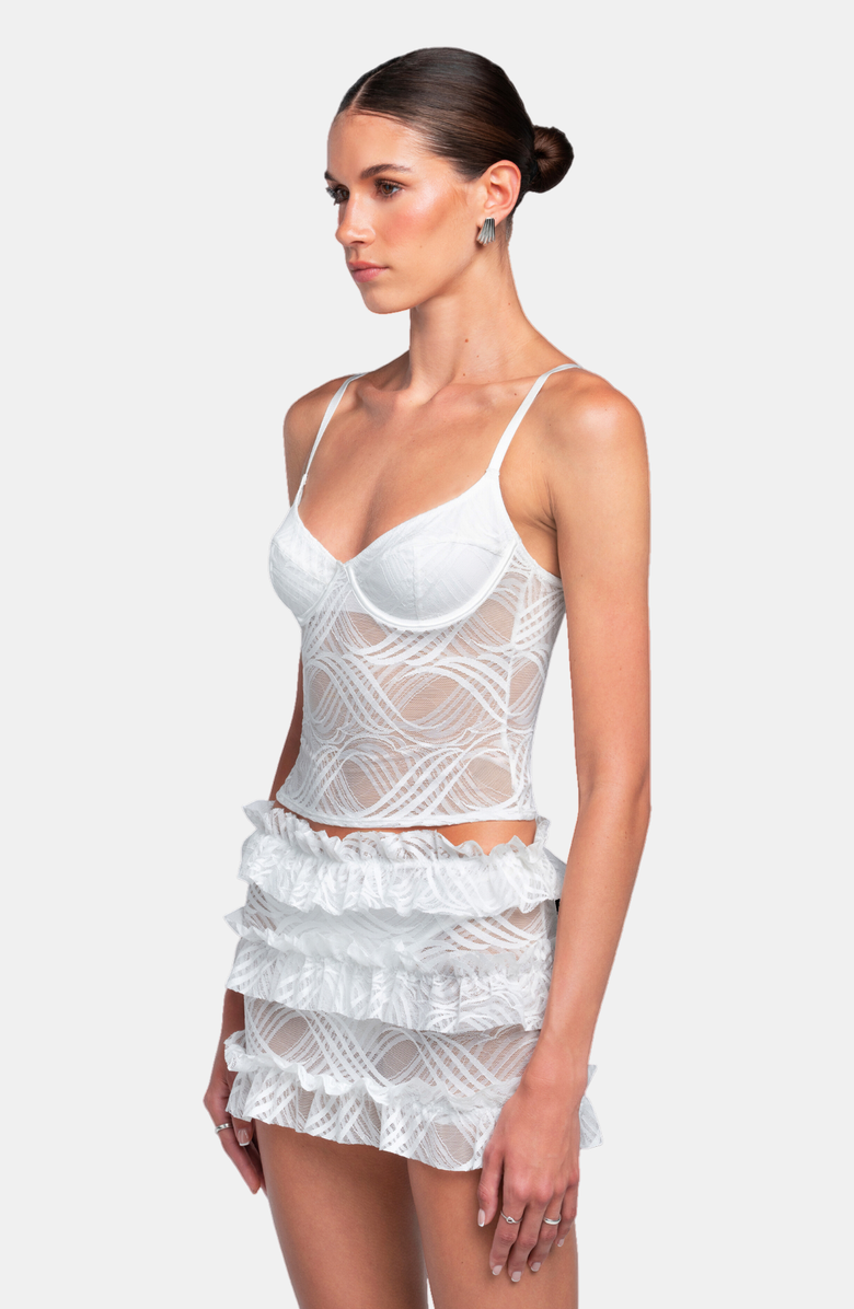 OW Collection KAYLA Top, Alternate, color, White