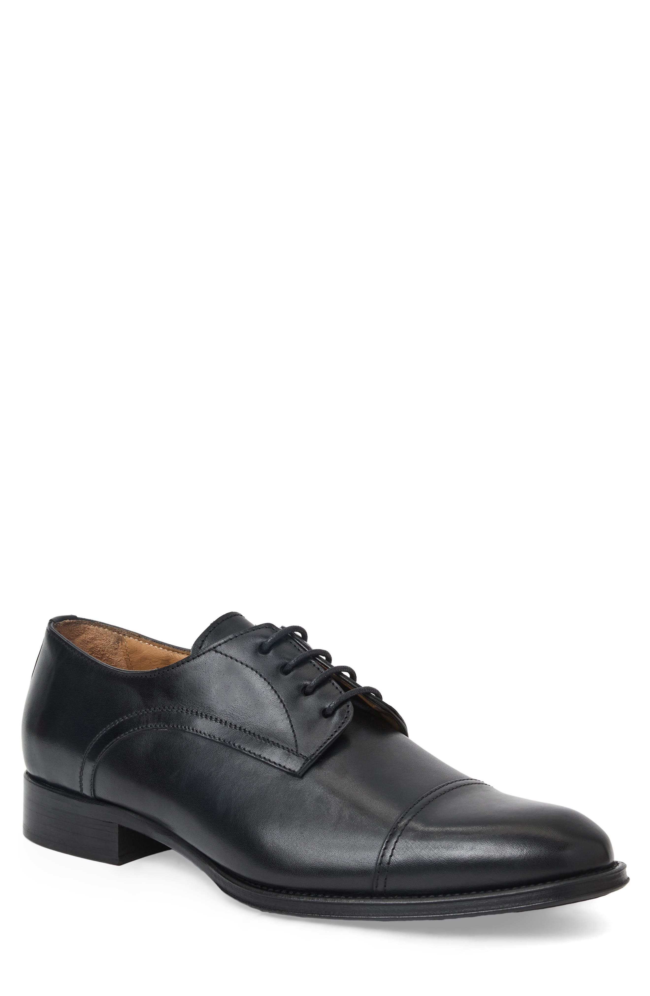 Bruno Magli Borgo Cap Toe Derby, Main, color, Black Calf