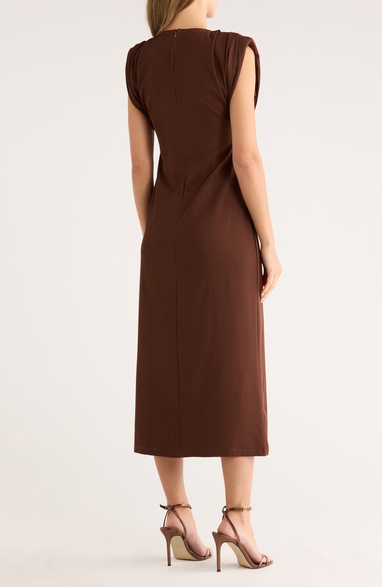 AREA STARS Jera Knit Midi Dress, Alternate, color, Dark Brown