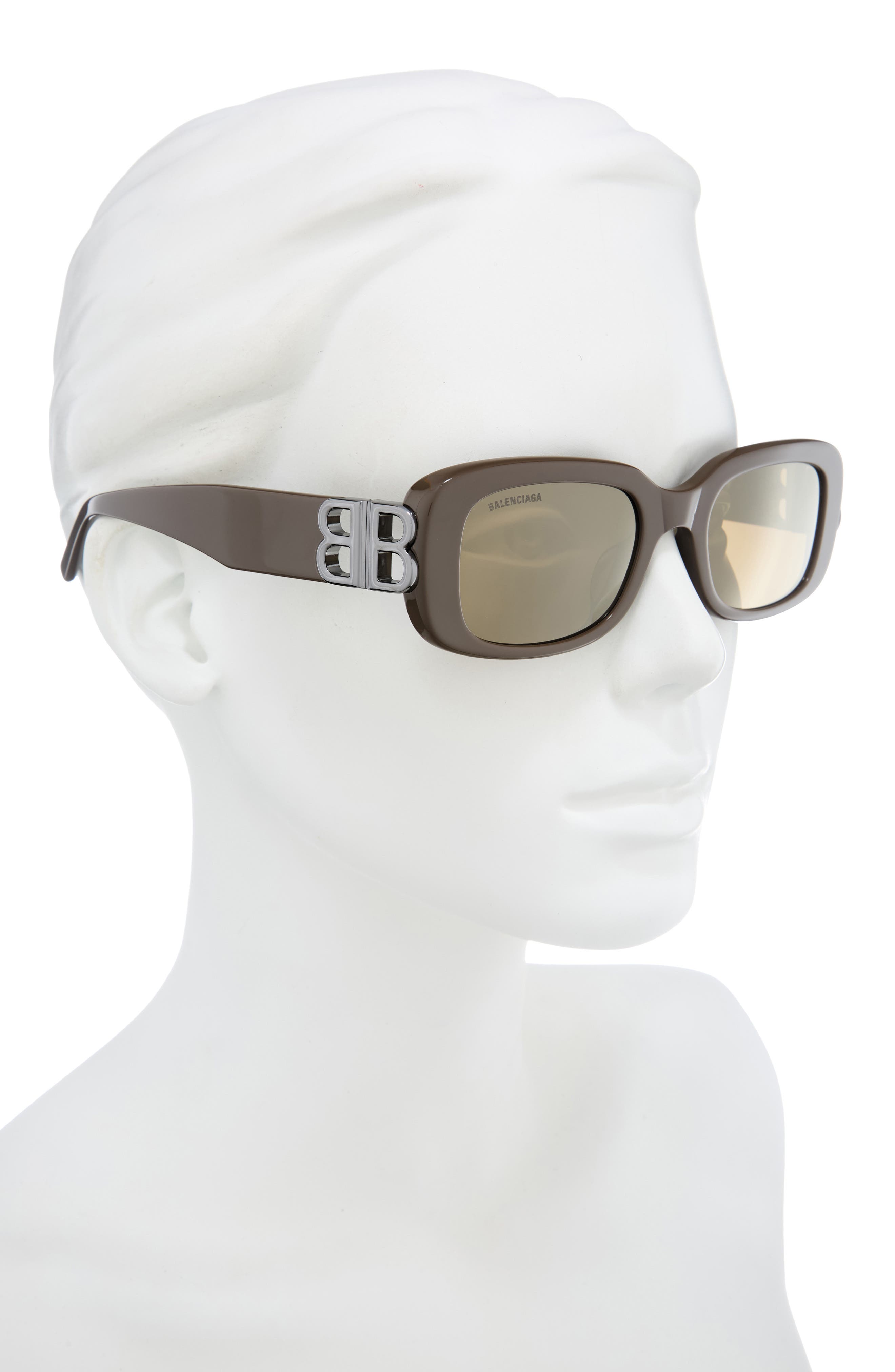 Balenciaga 53mm Rectangular Sunglasses (Women) | Nordstromrack