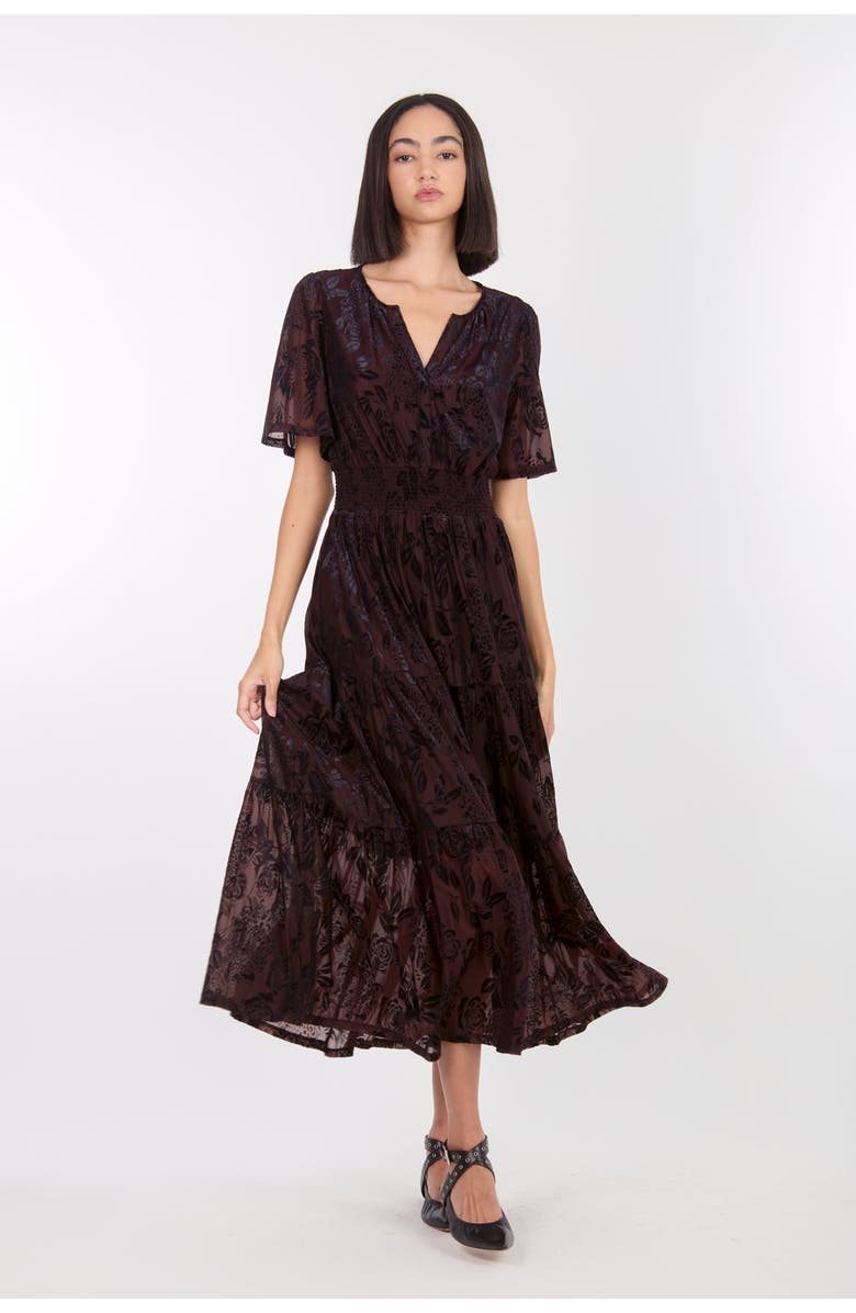 Super Natural by Secret Mission Reese Dress, Main, color, Brown Baroque