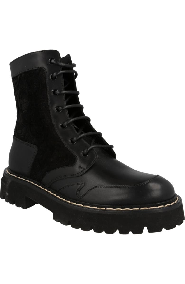 FERRAGAMO Iuri Combat Boot, Main, color,