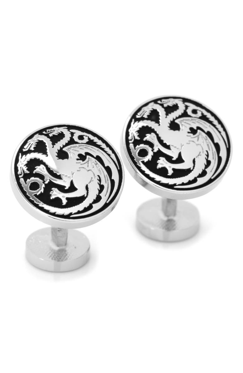 Cufflinks, Inc. House Targaryen Cuff Links, Main, color, 