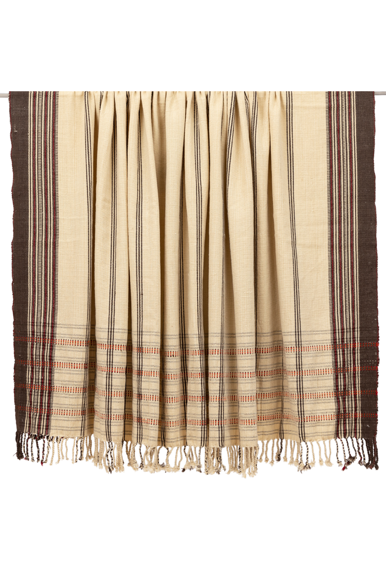 BK Shell/Espresso Handwoven Bedspread, Alternate, color, Brown - 70x94