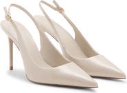 MANGO Pointed Toe Slingback Pump