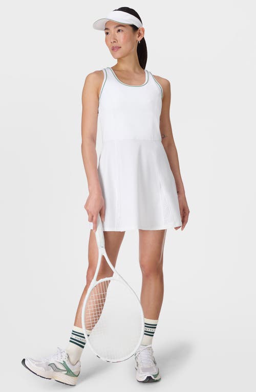 Sweaty Betty Power Flare Minidress In White