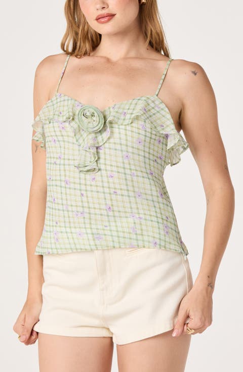 Gianna Ruffle Camisole