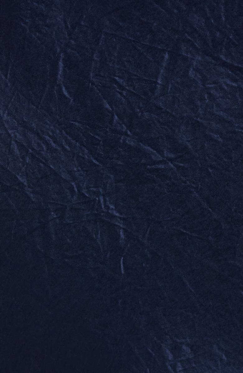 Marine Layer Gabriella Crinkle Slip Skirt, Alternate, color, Navy