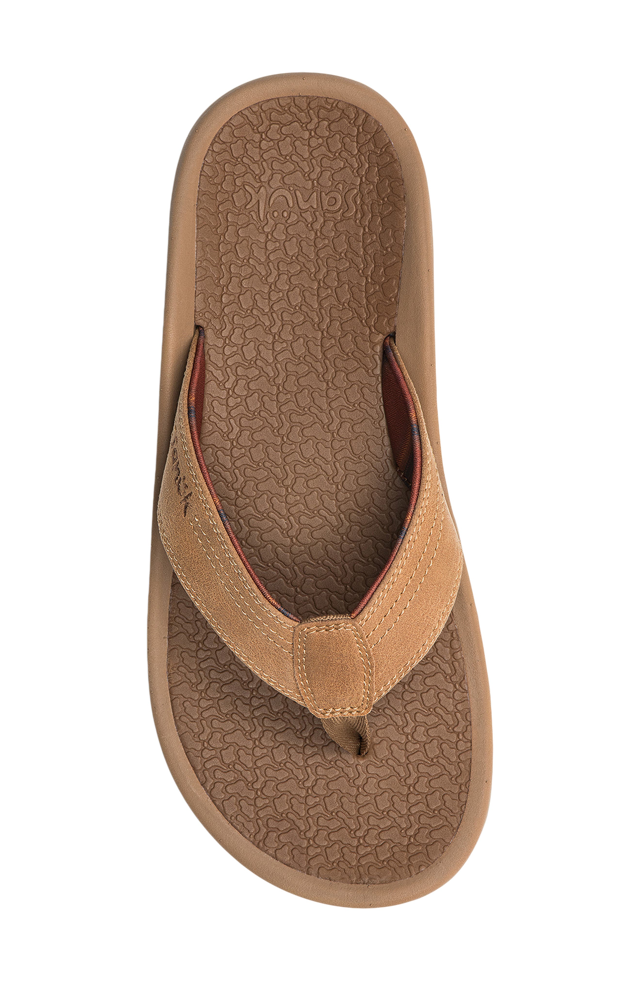 On the Rocks Flip Flop, Alternate, color, TAN