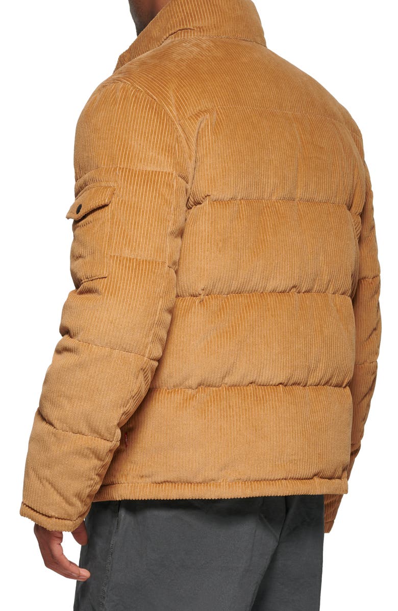 Levi's<sup>®</sup> Corduroy Bubble Puffer Quilted Jacket, Alternate, color,