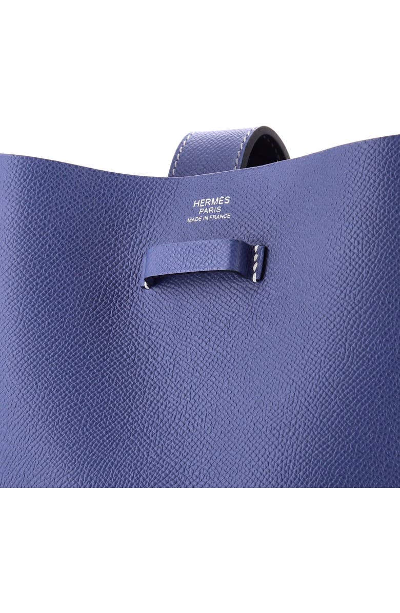 Pre-Owned Hermes Evelyne Sellier Bag Epsom 33, Alternate, color, Bleu Brighton