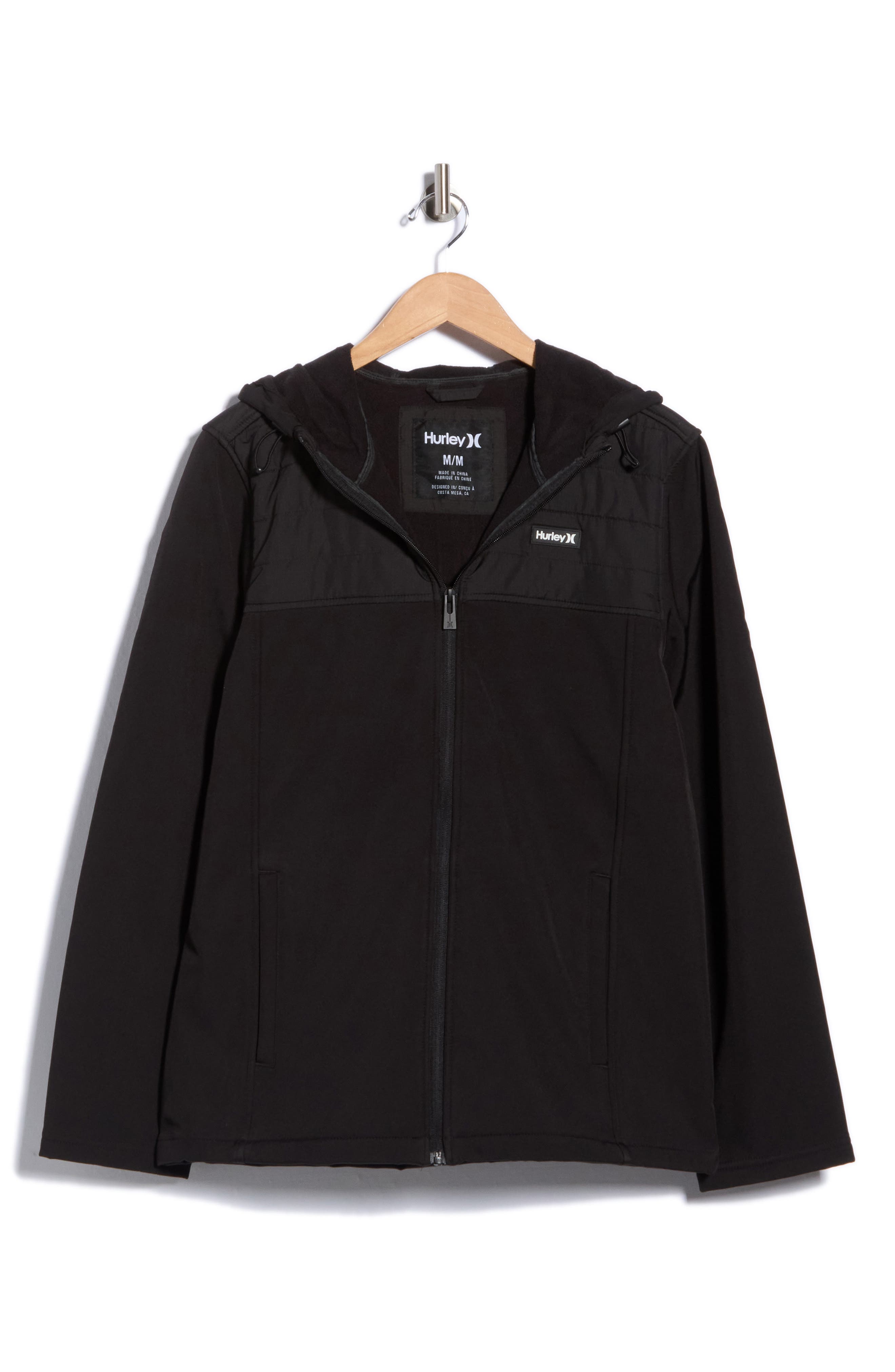 Luke Hooded Softshell Hybrid Jacket