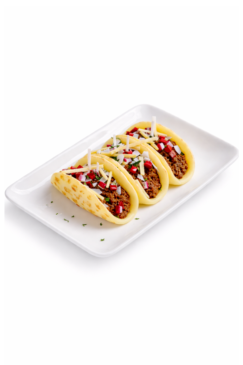 Taco Candle, Main, color, Yellow / Brown