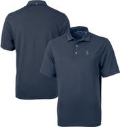 Cutter & Buck Men's Cutter & Buck Navy Seattle Mariners Virtue Eco Pique Recycled Polo