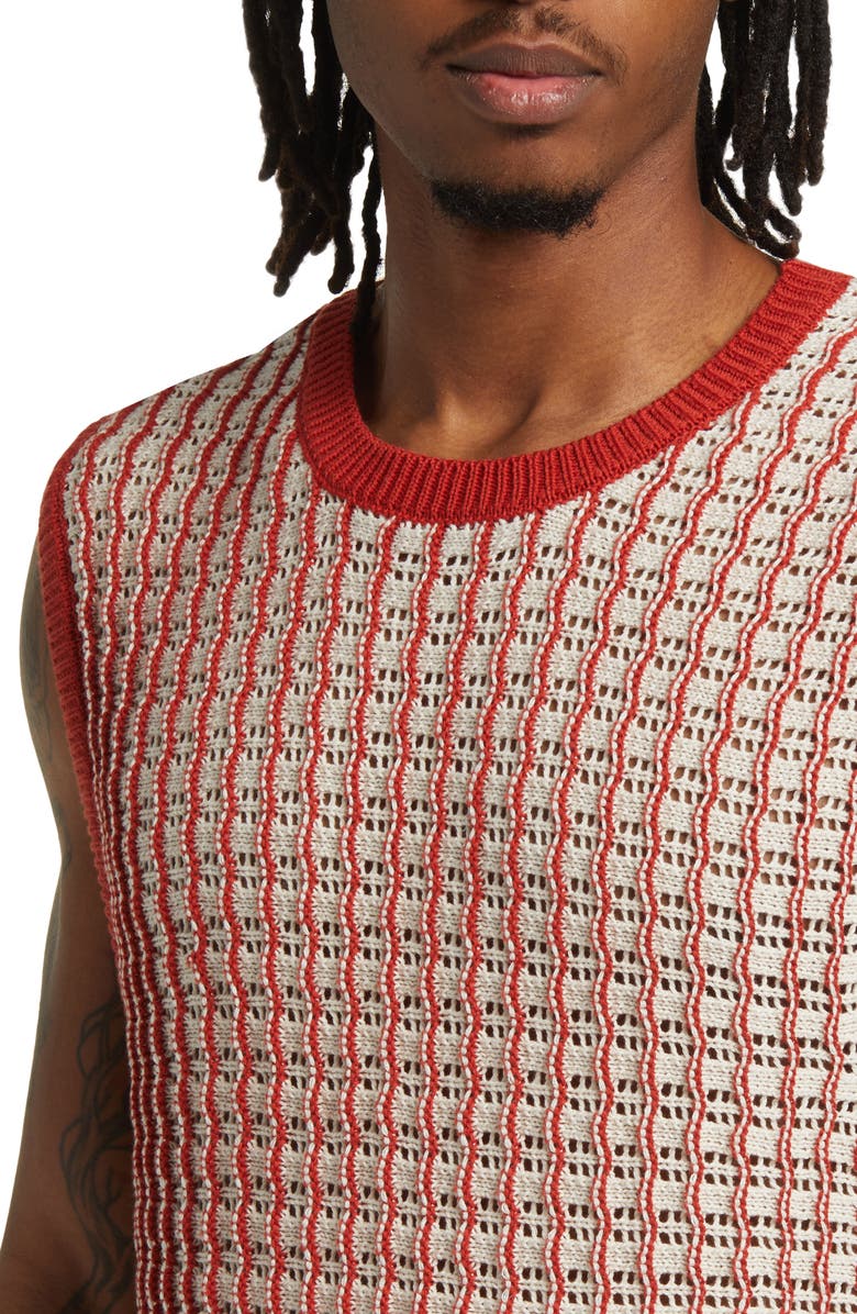 PacSun Crochet Ocean Sweater Tank, Alternate, color, 