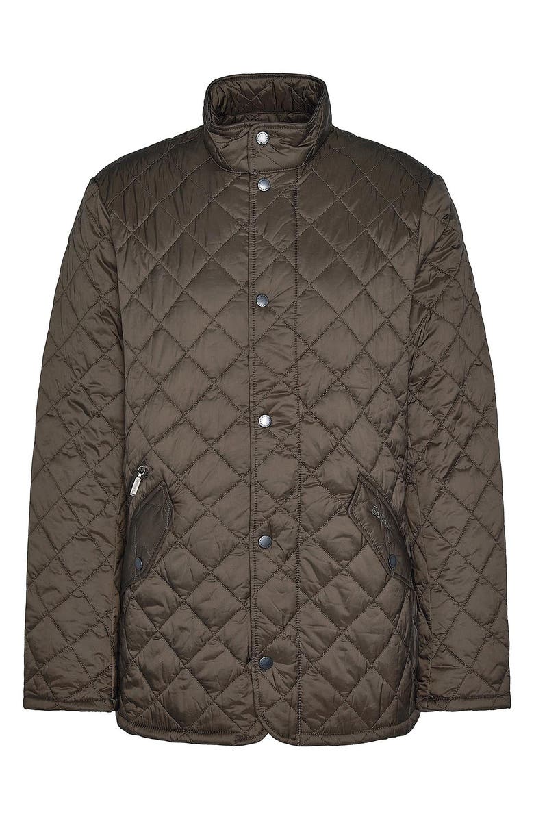 Barbour Flyweight Chelsea Quilted Jacket, Alternate, color, Olive